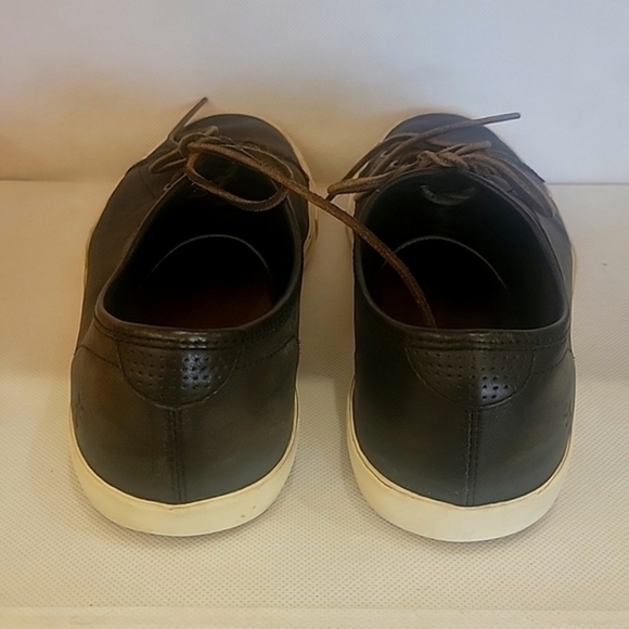 FRYE MEN'S BROWN LEATHER OXFORDS (sz 13) - Picture 4 of 5